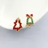 Stud Earrings 634C 6 Pairs Christmas Charm Set Holiday Earring For Women Girls