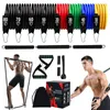 Fasce di resistenza Fitness Stick Elastic Latex Pull Rope Pilates Bar Set Bodybuilding Esercizio Allenamento muscolare Allenamento 230617