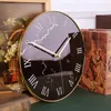 Väggklockor Creative Nordic Clock Luxury Living Room Stylish Silent Rmodern Bedroom Horloge Murale Minimalist Deco WK50WC