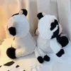 Animais de Pelúcia Recheados 2330cm Brinquedos de Vaca de Pelúcia Macio Bonecas de Gado de Leite de Pelúcia para Crianças Brinquedo Apego Bonito Cochilo de Cochilo de Pelúcia Presentes para Amigos 230617