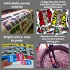 Cykelgrupper MTB Front Fork Stickers Rockshox Racing Road Bicycle Decals Cycling Diy Waterproof Protect Colorful Film Kit Accessories 230619