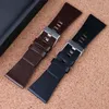 Watch Bands For Watchbands Men's Wrist Large Size Watch Bands P-Olice 26MM 28MM 30MM 32MM Black Brown Genuine Calf Hide Leather Strap 230619