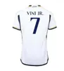 BELLINGHAM 23 24 VINI JR Soccer Jerseys FANS Player MBAPPE RODRGO CAMAVINGA TCHOUAMENI 2023 2024 Football Shirt Kids Real Madrids MODRIC VALVERDE Camiseta De Futbol