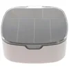 Storage Bags Data Cable Box Wire Case Dust-proof Tabletop Organizer Compartment Earphone Bin Lid