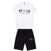 Designer Mode Kleding Heren Trainingspakken Tees T-shirts Shirts Shorts Zomer Trapstar Letter Print Blauw Wit Korte mouwen Shorts voor Mannen Vrouwen Loszittende Spo