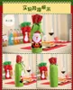 Christmas Wine Bottle Cover Bag Snowman Santa Xmas Wine Decoration Covers Christmas Gift Bags for Holiday