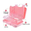 Bento Boxes Food Grade Tritan Double Button Lunch Box per bambini Nordic Modern Minimalista Fresh Keeping Bento Box Student 230617