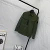 Vestes Designer Pocket Island Veste à manches longues avec fermeture éclair Badges Tshirt Manteau décontracté Coupe-vent Chemises de broderie Manteaux d'automne Taille asiatique M-3xl