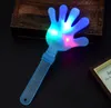 LED Light Up Hand Clapper Concert Party Party dostarcza nowość migające ręce strzały LED Palm Slapper Kids Electronic Hurt