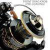 Baitcasting Moulinets Pêche Spinning Reel Bobine En Métal 5.2 1 13BB Roulements À Billes Carpe Moulinet De Pêche BK2000-7000 Moulinet De Pêche 230619