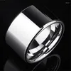 Cluster Rings Men's 14mm Tungsten Carbide Ring Wedding Band Can Engraved