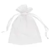 200pcs Białe torby organza torebka Wymagania Wedding Favor Bag 13 cm x18 cm 5x7 cala 11 kolory kości słoniowej złoto Blue241x