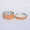 15g Orange Cream Packaging Aluminum Box Incense Candle Pomade Jars Empty 15ml Tea Jewelry Gift Potgoods Arjlp
