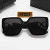 óculos de sol quadrados óculos de sol de grife óculos de sol femininos óculos de armação grande Design de logotipo com letras de metal Óculos de marca tomada de fábrica