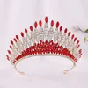 Pinces à cheveux Barrettes Grand diadèmes en cristal baroque Couronne de mariage pour accessoires de mariée Coiffes Princesse Pageant Couronne Mariage De Noiva 230619