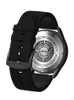 Montres-bracelets montre hommes fibre de carbone automatique militaire 45mm mécanique 100m étanche horloges lumineuses Chronologia