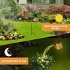 Decorações de jardim 1/2PC regador solar luzes ao ar livre corda cachoeira decorativa LED chaleira lâmpada à prova d'água pendurada lanterna para quintal jardim 230617