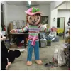 Mascot Costumes Halloween Fancy impreza sukienka dla dorosłych Strawberry Girl Cartoon Postacie Karnawał Świąteczny Reklama Easter Costume Party Costume