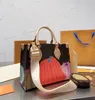 Loulsvt 2023nne Designer Tote Mag Onthego роскошная сумка для женской сумочки моды на плечо пакет с поперечным кузовом дизайнер пакет с мешок для кросс -кубика тотабег