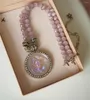 Kedjor Retro Fashion Light Luxury Angel Beaded Pendant Halsband