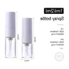 perfume bottle 100 Pcs/Lot 1ml 2ml mini Perfume Bottle White Spray Refillable Empty Bottles Cosmetic Containers Dnoim