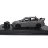 Diecast Model Car 164 Skala Diecast Collector's Model för Mitsubishi Lancer Evo IX E9 Engine Classic Fordon Car Model Toy Collection Decoration 230617