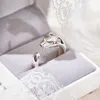 Bagues en grappe S925 bague léopard en argent Sterling rétro personnalité femmes fiançailles mariage réglable luxe bijoux de mode