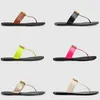 Designer Slippers Slippers Sandalen slippers voor dames Hoge kwaliteit Stijlvolle Slipper Mode Klassiekers Sandaal Slipper Platte schoenen Slide Eu 35-42