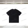 xinxinbuy Men designer Tee t shirt 23ss plaid Jacquard towel fabric sets short sleeve cotton women white black yellow XS-2XL