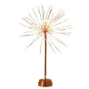 Other Festive Party Supplies Remote Control Feather Table Lamp Usb/Aa Battery Power Diy Warm Light Tree Lampshade Home Bed Dhejz