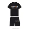 Vêtements de mode de créateurs Survêtements pour hommes T-shirts T-shirts Chemises Shorts Nouvelle mode Trapstar Lettered Casual Sportswear Tshirt Set Mens Womens Tshirt Shorts Twopiec