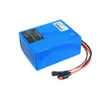 Scooter 21700 36 Volt 20AH Brand Battery Cell Anpassat paket för EBIKE med 4A -laddare