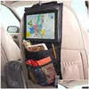 Organizer per auto Supporto per sedile Mpocket Portaoggetti da viaggio Tavoletta appesa Borse per mummia Borsa posteriore per Ipad Drop Delivery Cellulari Moto Dhvua