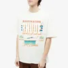 Designer Fashion Clothing Tees Tshirt American Fashion Brand Rhude Sailing Cruiser Wave Loose Round Neck Summer Couple Short Sleeve Mens Half Sleeve Pur Cotton Tsh