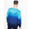 Mens Designer Sweaters Splice Tie Dye Pattern Classic Design Trend Unisex Thickened Knitwear Streetwear Knits Fashion Winter Sweater Hoodies Stripe Top