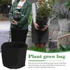 ギフトラップ6pcs厚い非織り布植え付けバッグポータブル保育園の庭の使用