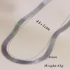 Hänghalsband titanstål chock halsband i flätat metall mode enkla ihåliga smycken för kvinnliga gåvor 2023 trendiga festtillbehör