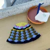 Boinas 2023 Otoño Invierno coreano Retro japonés tejido a mano gorra de pescador ortografía Color marea cubo sombrero cálido Bob gorras