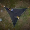 Лагерь мебель Vilead Portable Triangle Hammock 4mx4mx4m Поставки многостороннего воздушного коврика.