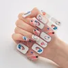 Nagelstickers Gedessineerde nagels met creatieve Poolse foliekunst 2023 Volledige schoonheidsdecoratie Stickerontwerper