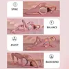 Yoga Circles Anti-stress Roller Ring Yoga Ring Lower Back Bend Pilates Circle Open Shoulder Beauty Back Exercise Equipment Auxiliary Wheel 230617