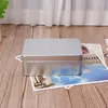 Storage Bottles 594C Tinplate Box Storing Nail Clippers Beads Manicures Container