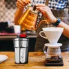 Bouteilles d'eau tasse à café isolée en acier inoxydable avec couvercle rabattable bouteille sous vide réutilisable pour boissons froides glacées bière