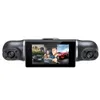 Q9 coche DVR 4 canales HD 1080P 4 lentes dentro del vehículo cámara de salpicadero cámara de cuatro vías DVR grabadora de vídeo registrador Dashcam videocámara 24H