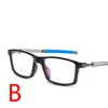 60025 nouveau cadre de lunettes Anti lumière bleue myopie lunettes cadre sans cadre hommes affaires mode Punk croix fleur Style