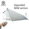 Barracas e Abrigos Ultra Leve Chuva Tenda Mosca Lona Impermeável 15d Revestimento de Silicone Nylon Camping Shelter Dossel Rainfly Lona Leve 230617