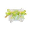 Accessoires pour cheveux carte de fleur ancienne pour enfants Style chinois étape secouer gland chapeaux vêtements pour petites filles Hanfu Accessori