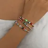 Bracelets porte-bonheur Lalynnly Bohême Simulation Perle Étoile En Forme De Coeur Yin Et Yang Bracelet Pour Femmes Perles Bijoux En Gros Cadeau B1518