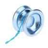 Professional Magic Aluminum Alloy Metal Yoyo Ball Bearing with String for Kids Lake Blue R230619