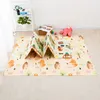 Play Mats 0.5cm thick game pad baby crawling blanket soft floor carpet folding children's carpet game pad waterproof and non-toxic for young children 230619